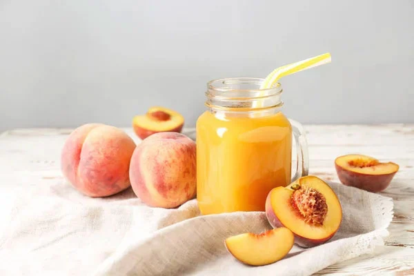What is peach puree