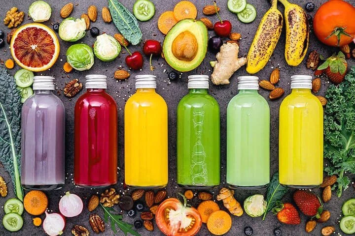 Types of exported fruit concentrates